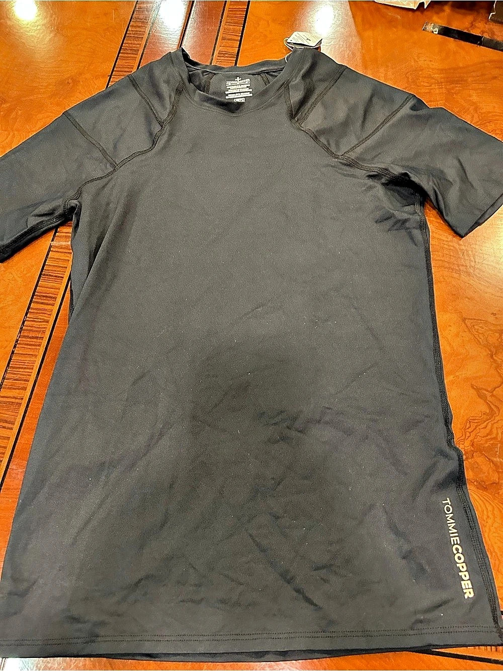 Tommie Copper Men's Black Athletic Tee NWT